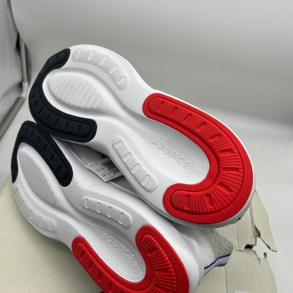 adidas White and Gray Athletic Shoes - Picture 14 of 16